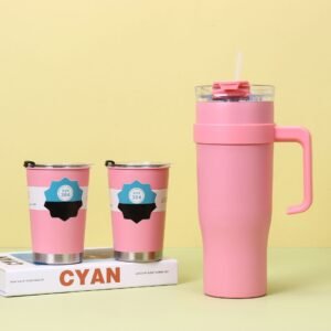 40oz tumbler with straw