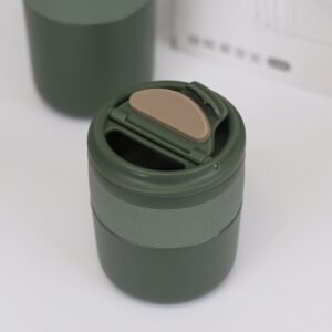 Stainless Steel Coffee Mug with Flip Lid