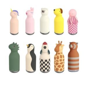 Custom Logo Mini Travel Mug with Cartoon Cap