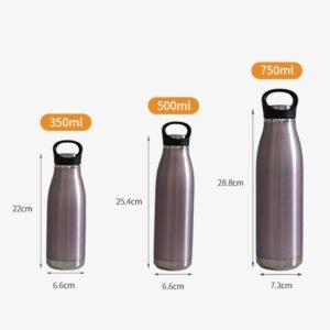 350ml 500ml 750ml belly water bottle